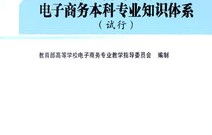 电子商务的专业知识内容