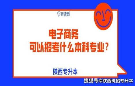电子商务如何升本科专业
